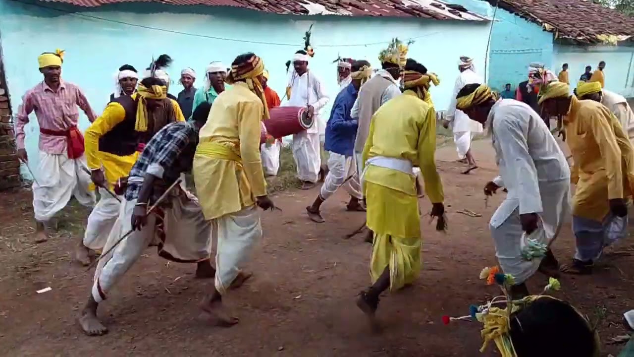 🥀🌾🌾जिला डिंडोरी ब्लॉक अमरपुर ग्राम अमगांव 🌾 🥀में सैला रीना नाचा कार्यक्रम संपर्क 6262765715