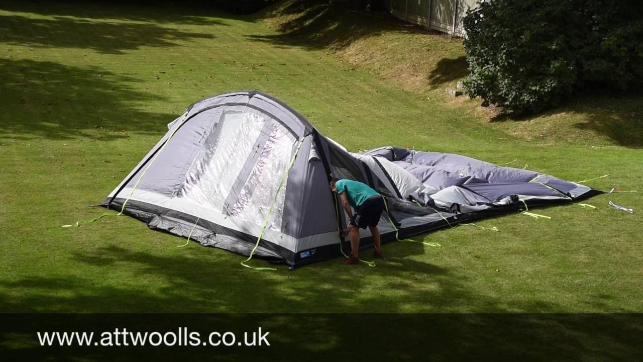 Kampa Studland 8 Air Pitching & Packing Video