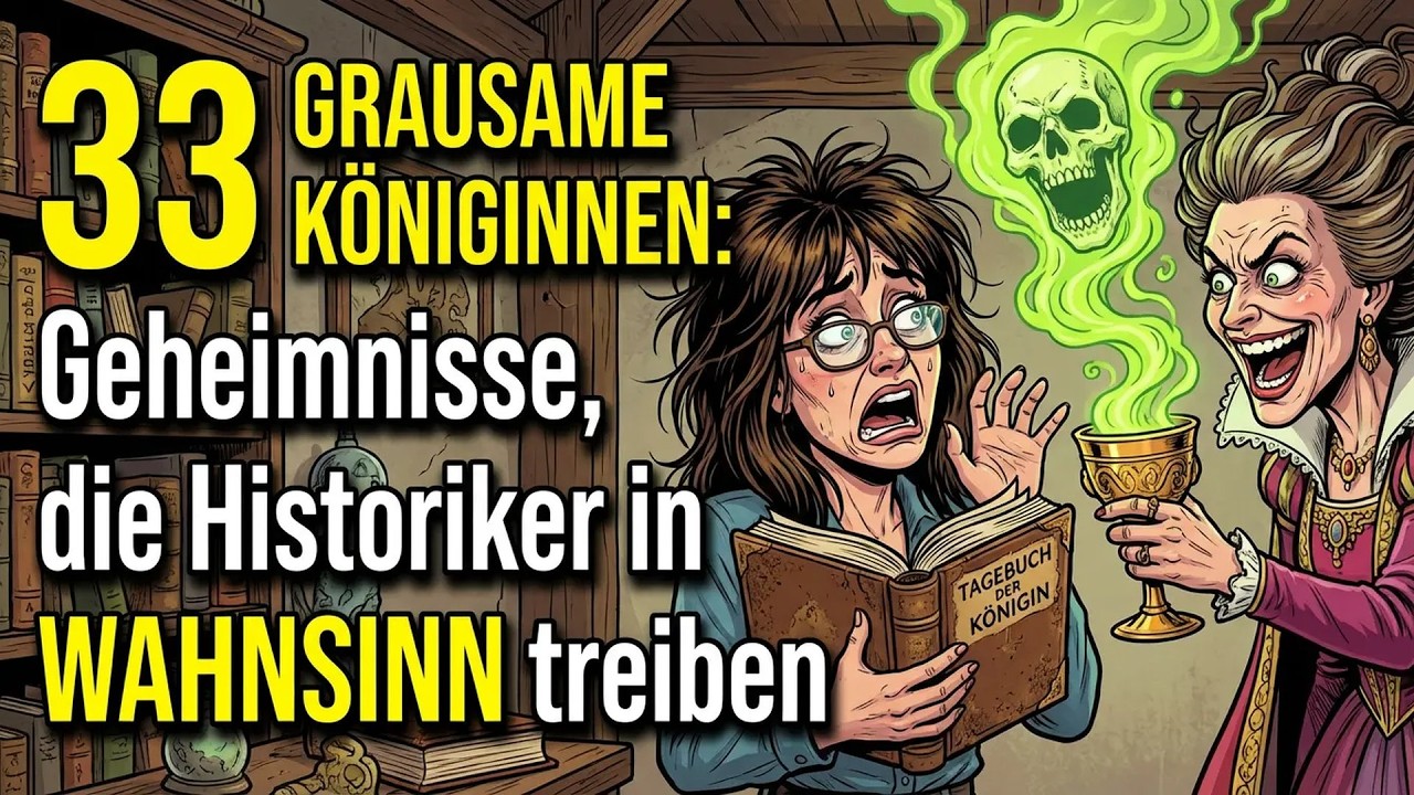 33 grausame Königinnen Dunkle Machtgeheimnisse, die Historiker IN DEN WAHNSINN TREIBEN