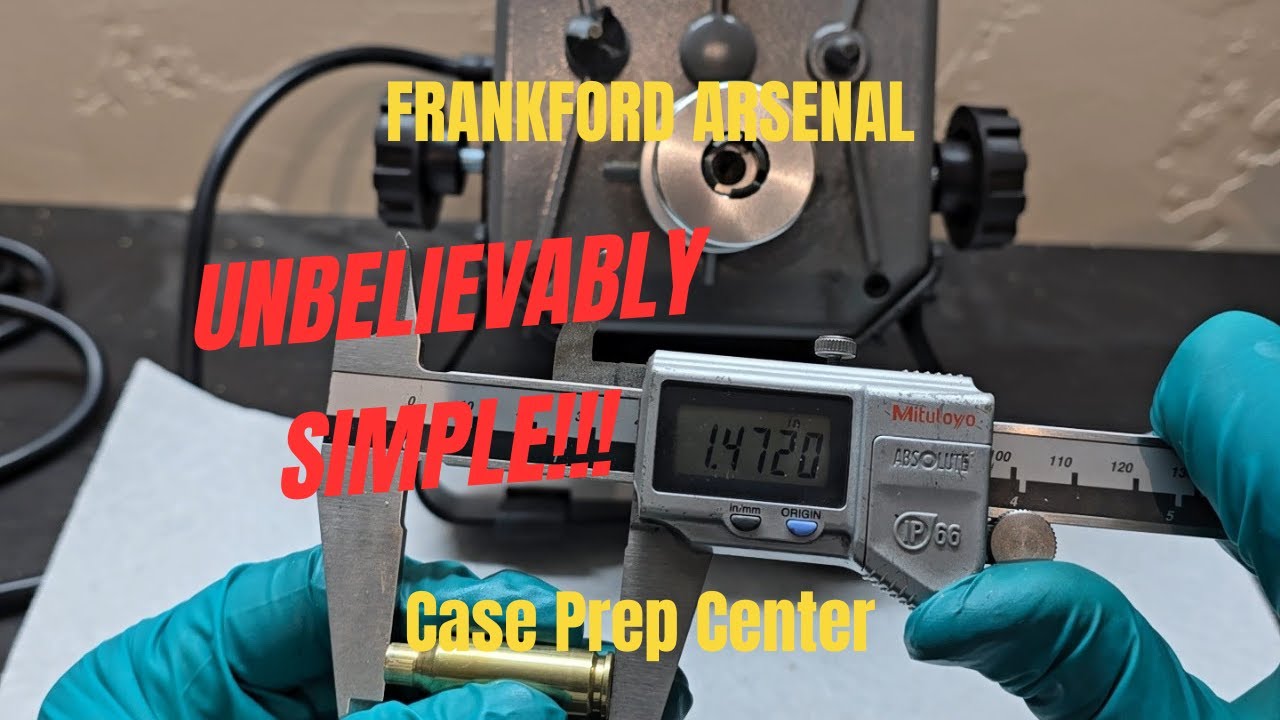 Frankford Arsenal Case Prep Center: The Easy way to Trim Brass
