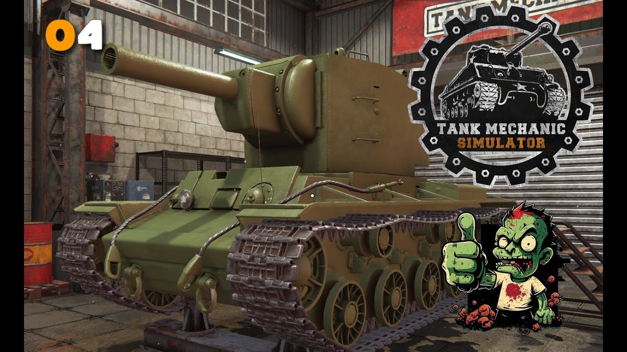 Tank Mechanic Simulator | KV-2  Was ein Ding #4 |  Gameplay Deutsch