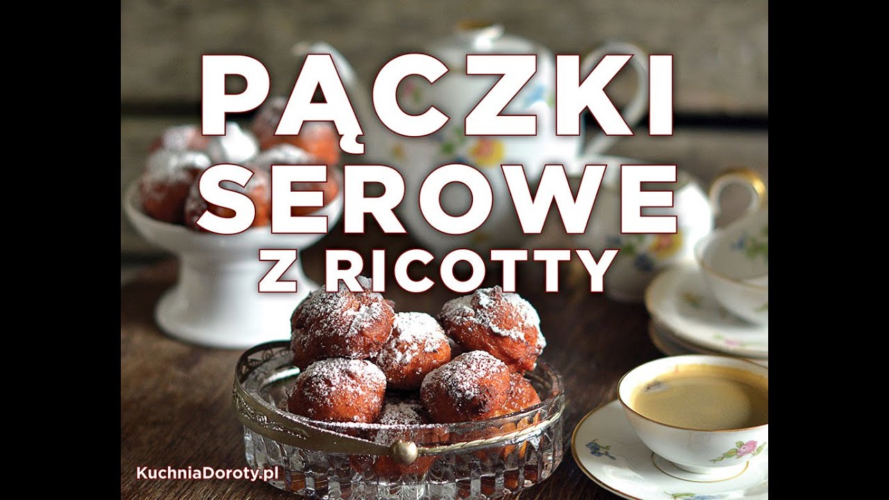Pączki Serowe z Ricotty – puszyste i delikatne