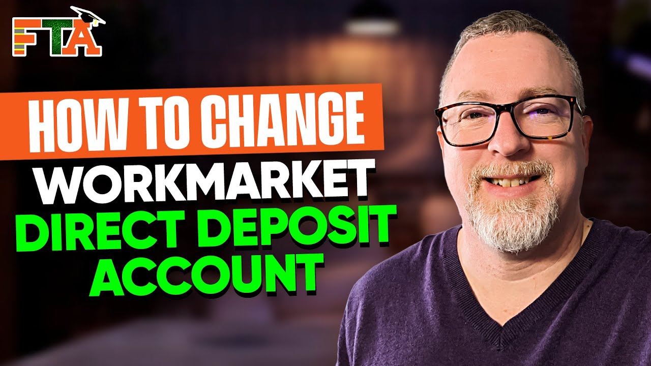 How to Change WorkMarket Automatic Withdrawal  | Update Bank | Make Money | Freelance IT FieldTech