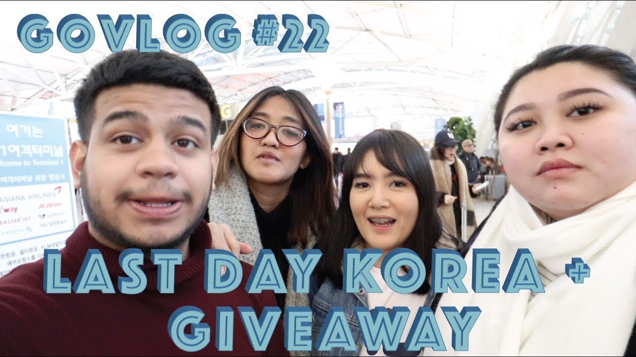 GOVLOG #22 - KOREA PART 3 | GIVEAWAY BTS & WANNA ONE!!!