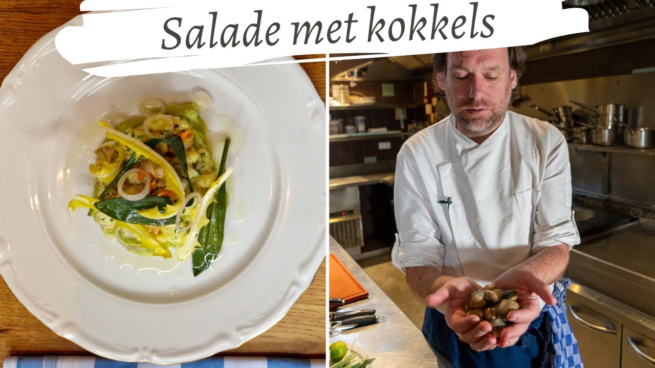 Koken met Rik de Jonge: Salade met kokkels