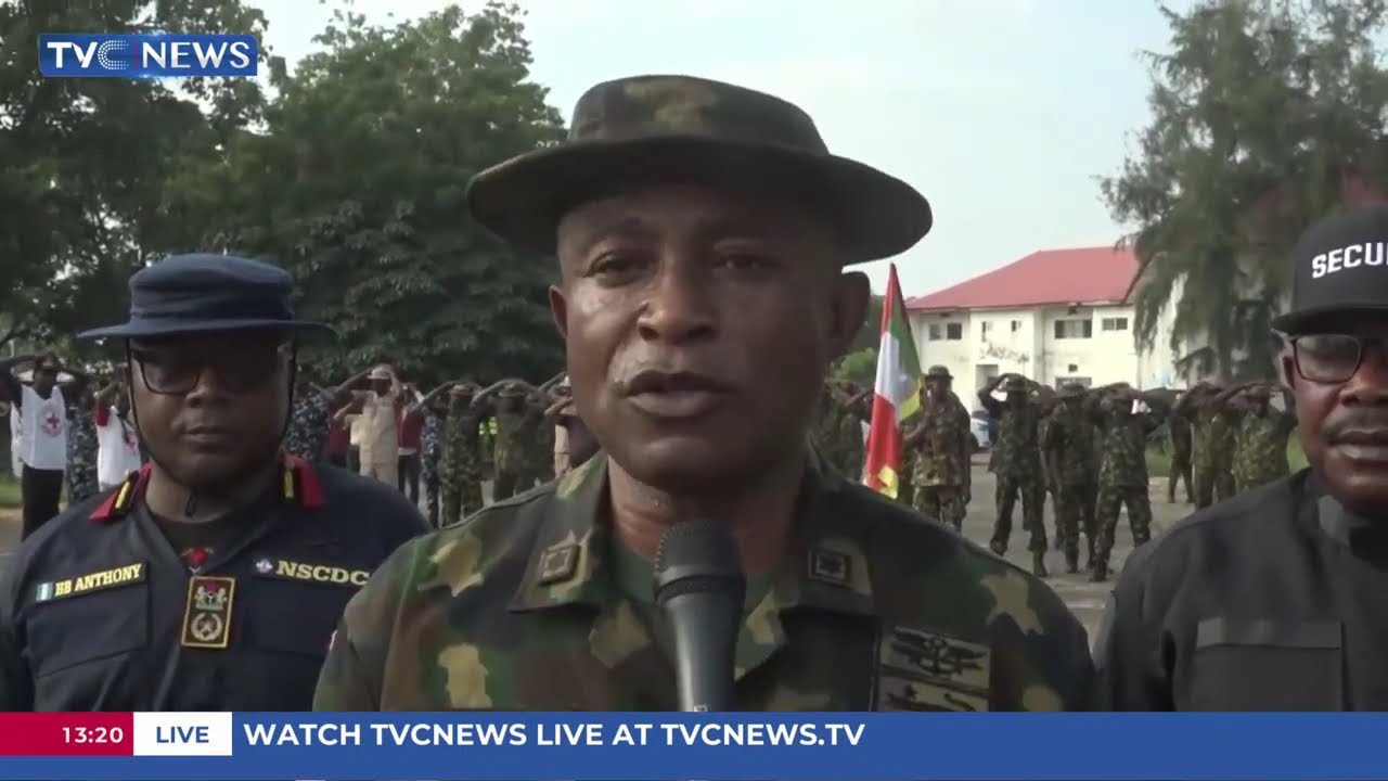 6 Brigade Of Nigerian Army Organises Joint Route March With Security Agencies