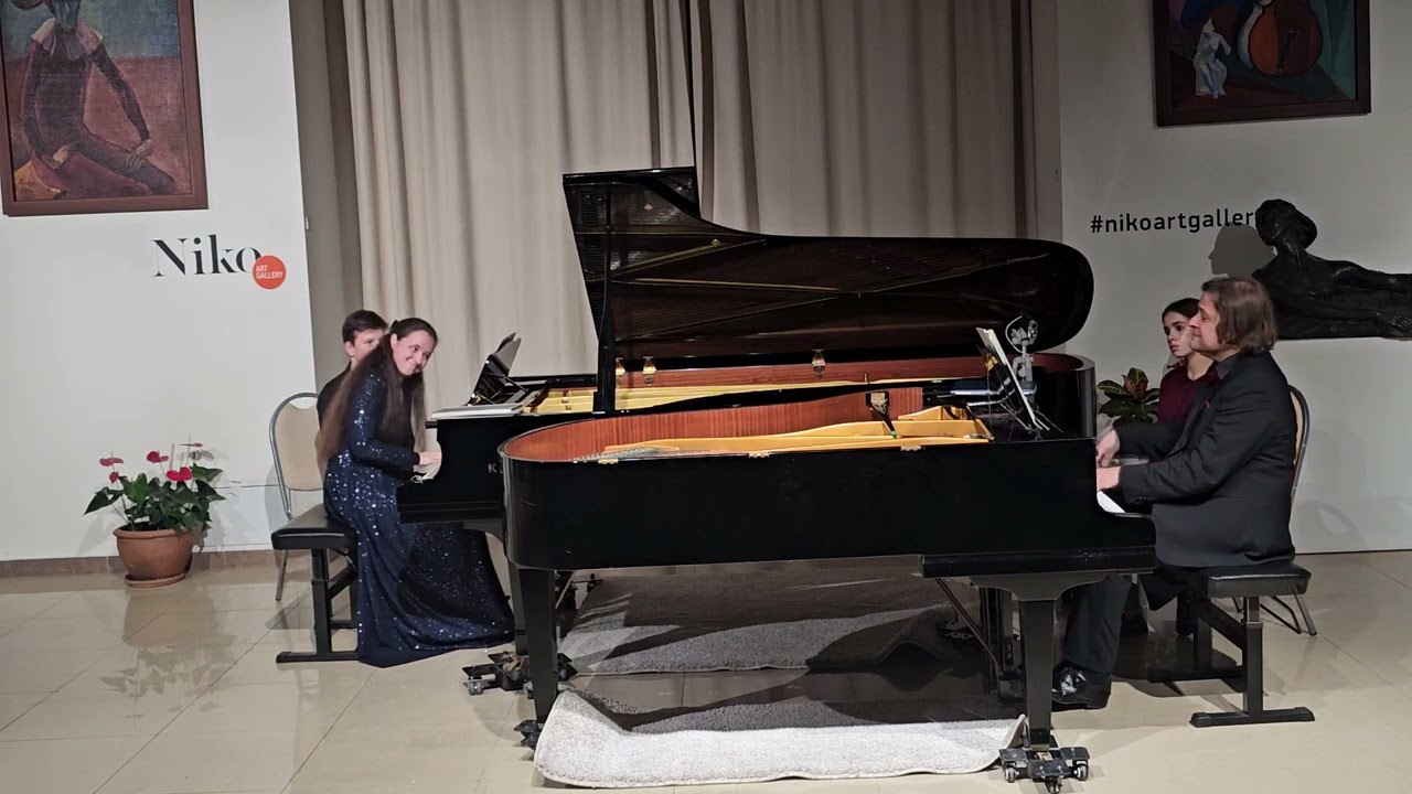 Elizaveta Ukrainskaia and Peter Laul play Milhaud Scaramouche