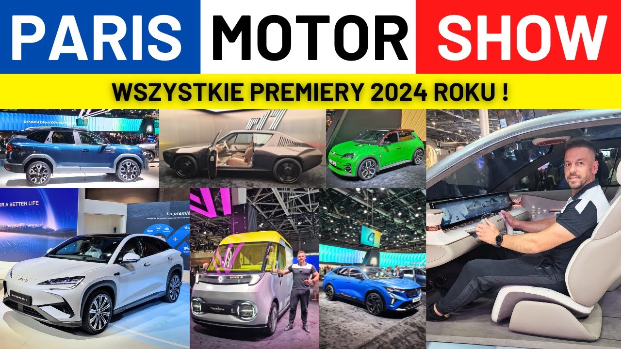 PARIS MOTOR SHOW 2024 - NAJLEPSZE TARGI MOTORYZACYJNE! [CAŁA RELACJA] 4K