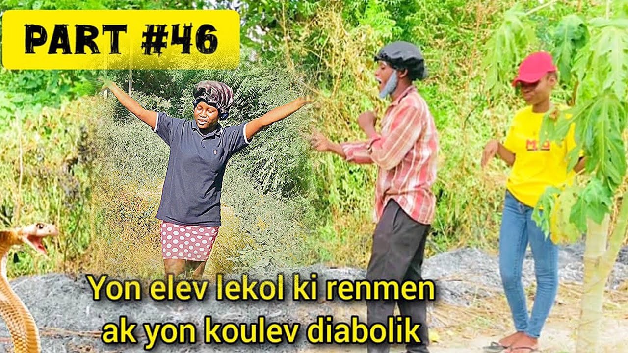 Yon elev lekol ki renmen ak yon Koulèv diabolik part #46