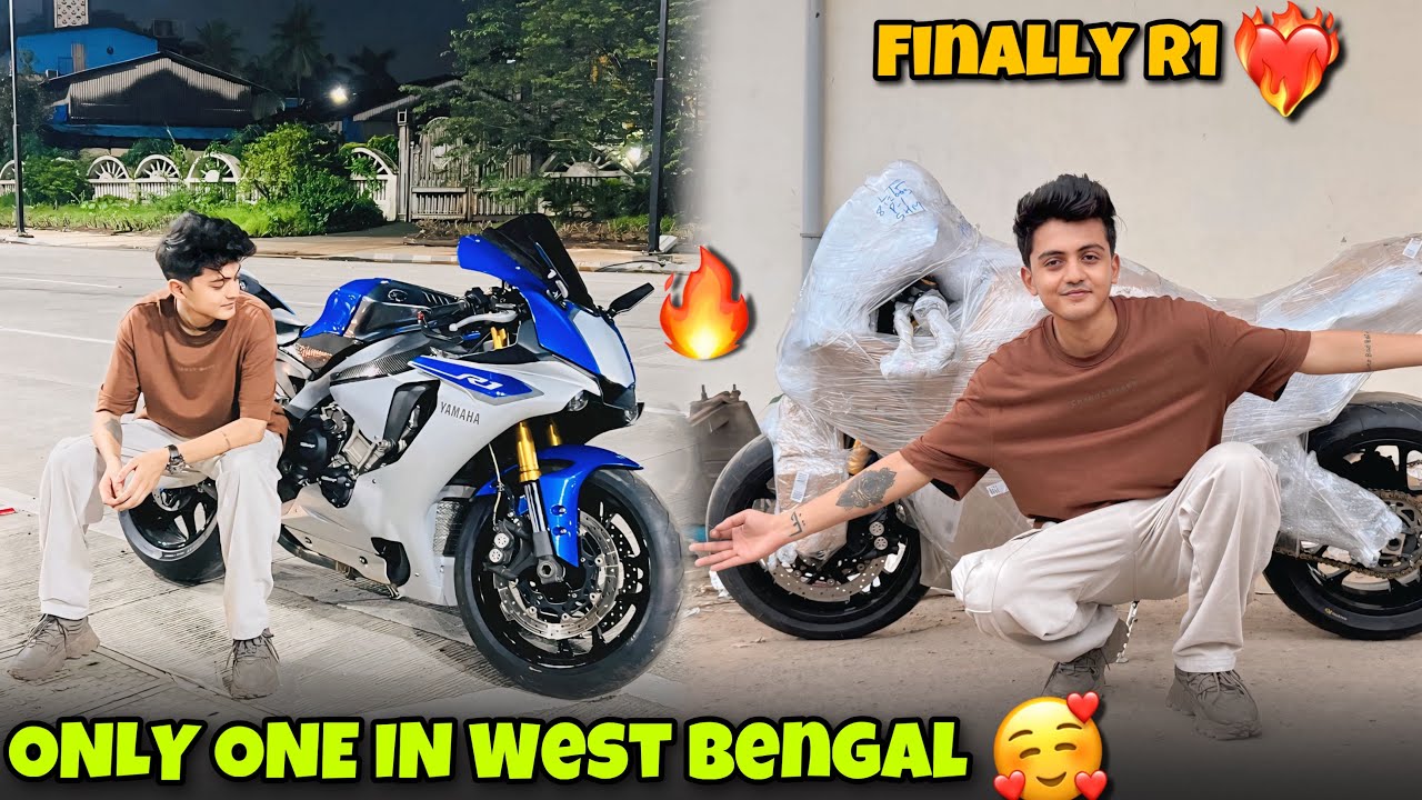 Finally Yamaha R1 Aagaya Kolkata 🤪 | JEET VLOGS