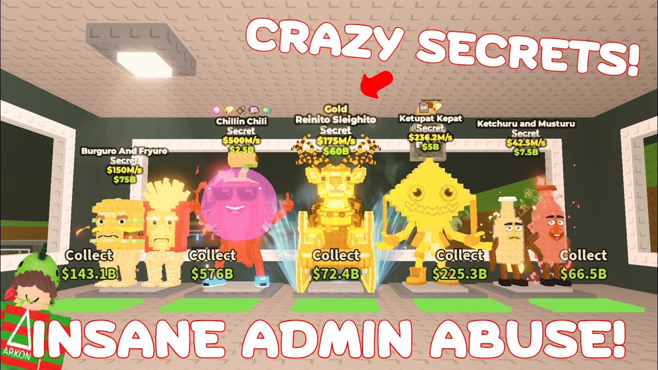 I stole CRAZY SECRETS during ADMIN ABUSE using this NEW METHOD... (Steal A Brainrot) 🔥