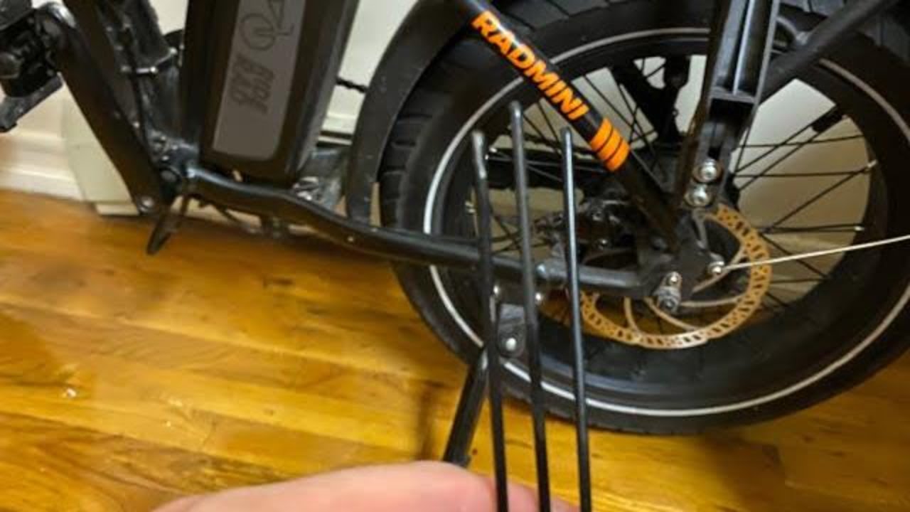 2019 RadMini How To Replace Broken Spokes and Adjust Brakes