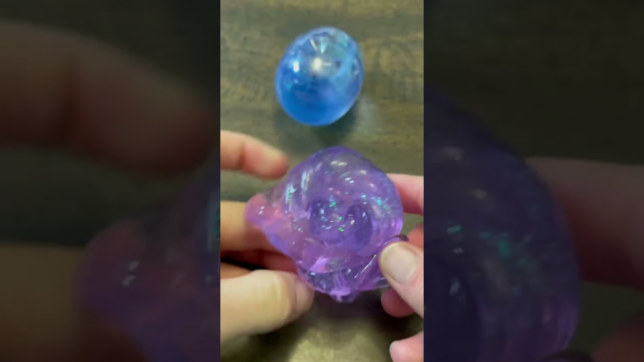 ✨New Crystal fidget putty! Fidget fun! #puttyslime