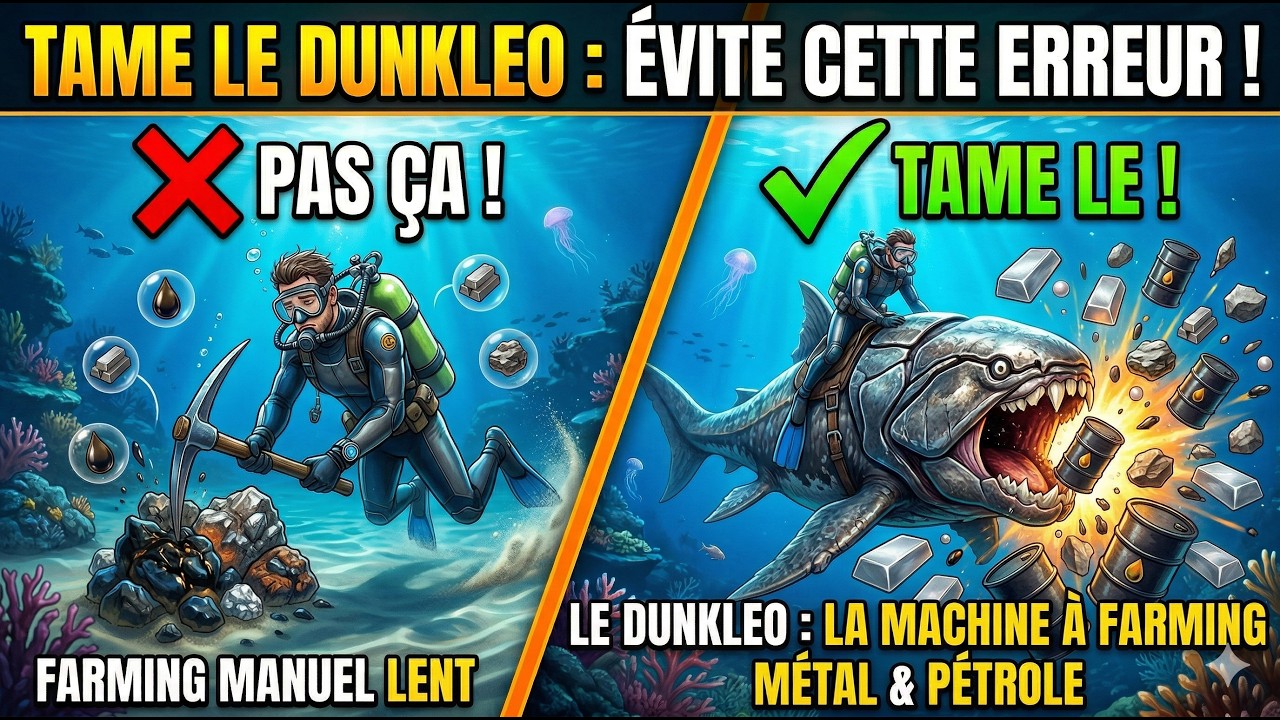 COMMENT TAMER LE DUNKLEO ? SUR ARK ASCENDED