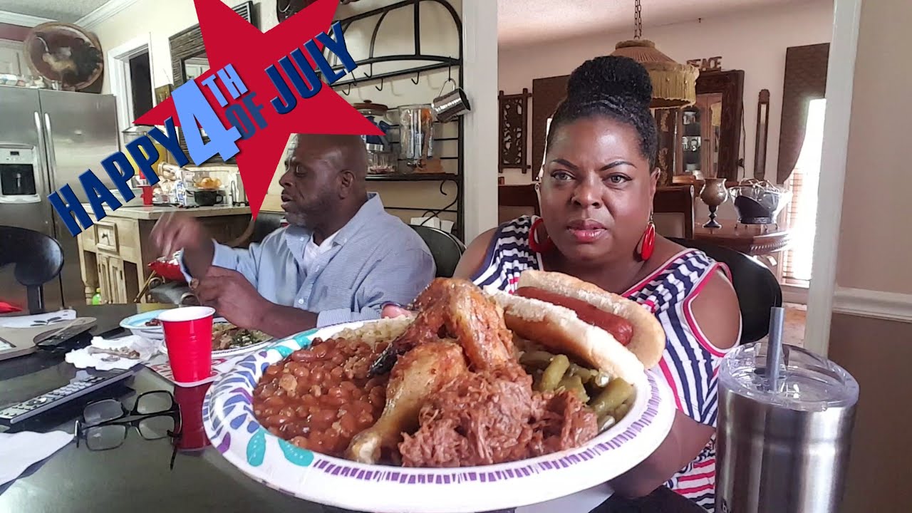 Happy July 4th BBQ Feast! Big Bubba!