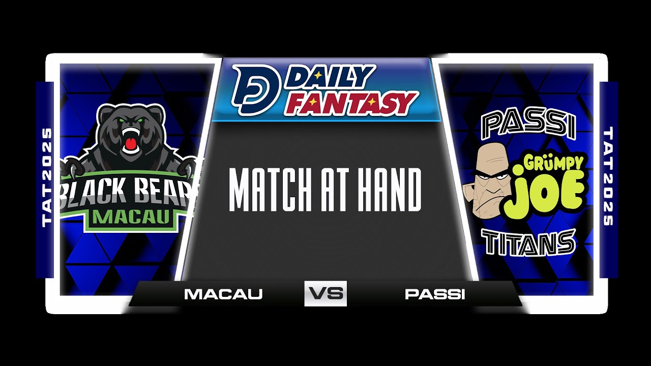 THE ASIAN TOURNAMENT  | APRIL 26, 2025 | PASSI CITY, ILOILO | MACAU BLACK BEARS VS PASSI TITANS