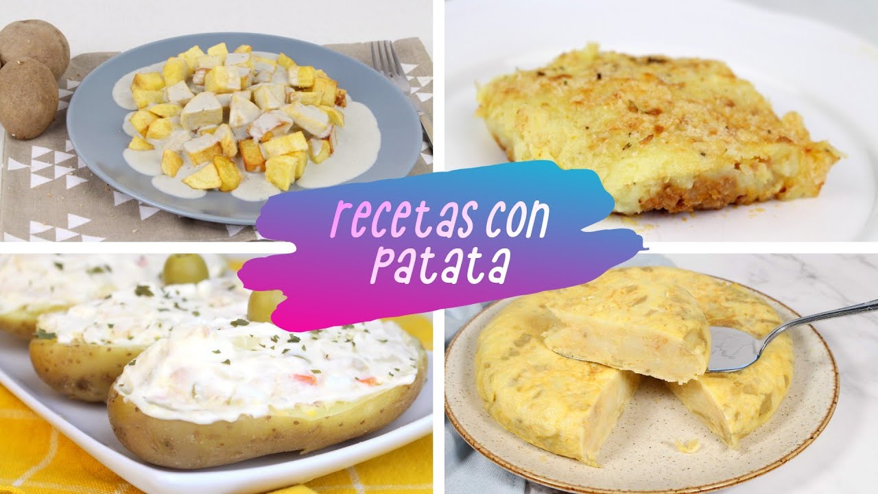 🥔4 recetas con PATATA en Mambo🥔 | Recetas fáciles con patata