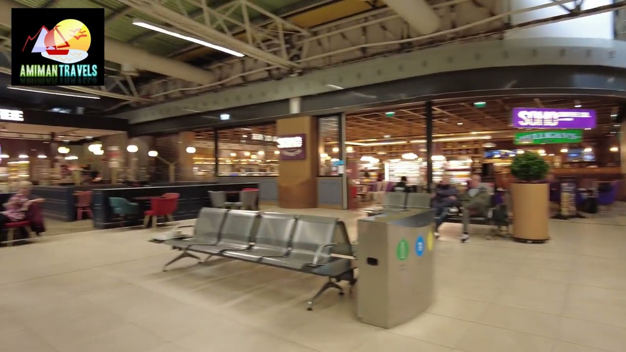 Faro Airport food halls and shopping airside #FAO Feb 2024