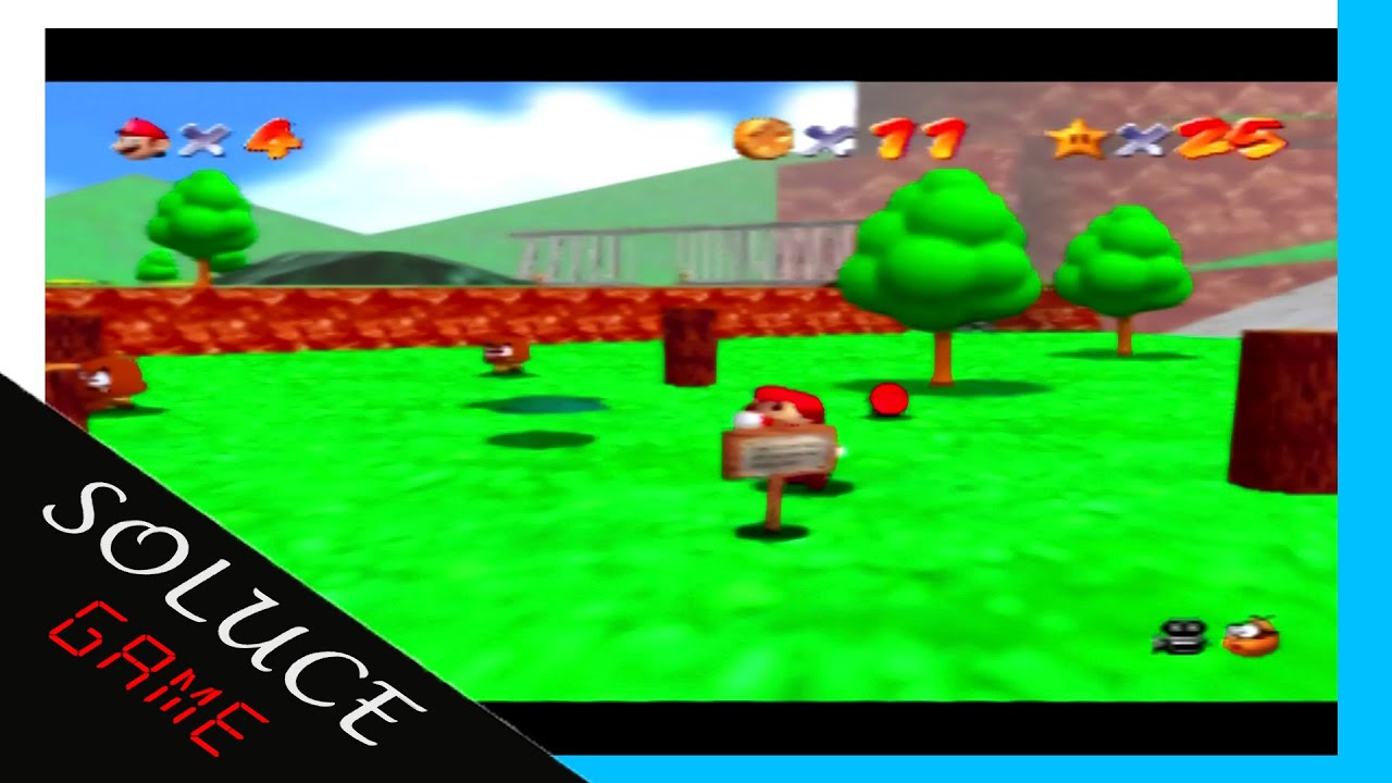 Les 8 pièces rouges (1-4) - Super Mario 64 - Soluce Game
