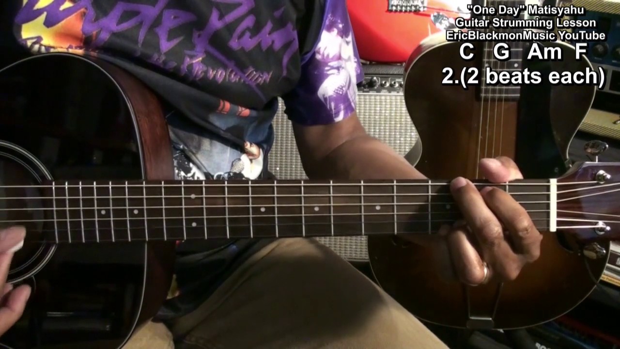 Как играть в один день Matisyahu On Guitar Reggae Style Easy Strum Lesson  Easy Strum Lesson