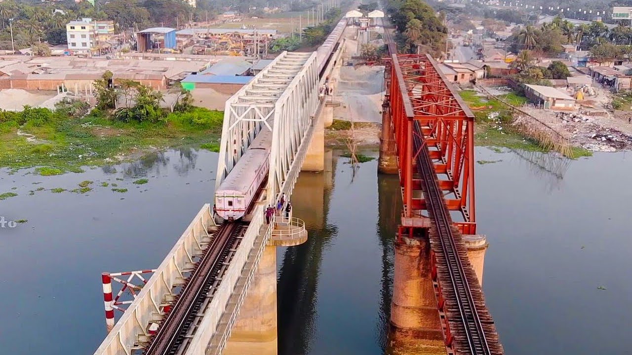 Beautiful Purbachal and Ghorashal Bridge Aerial Views
