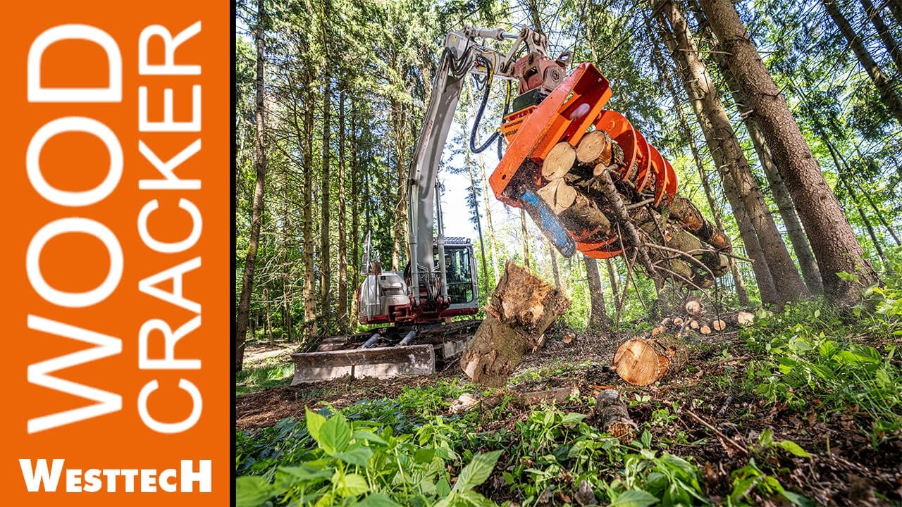 Der Allesk&ouml;nner - Woodgripper WG1600 7-Finger-Greifer mit S&auml;ge