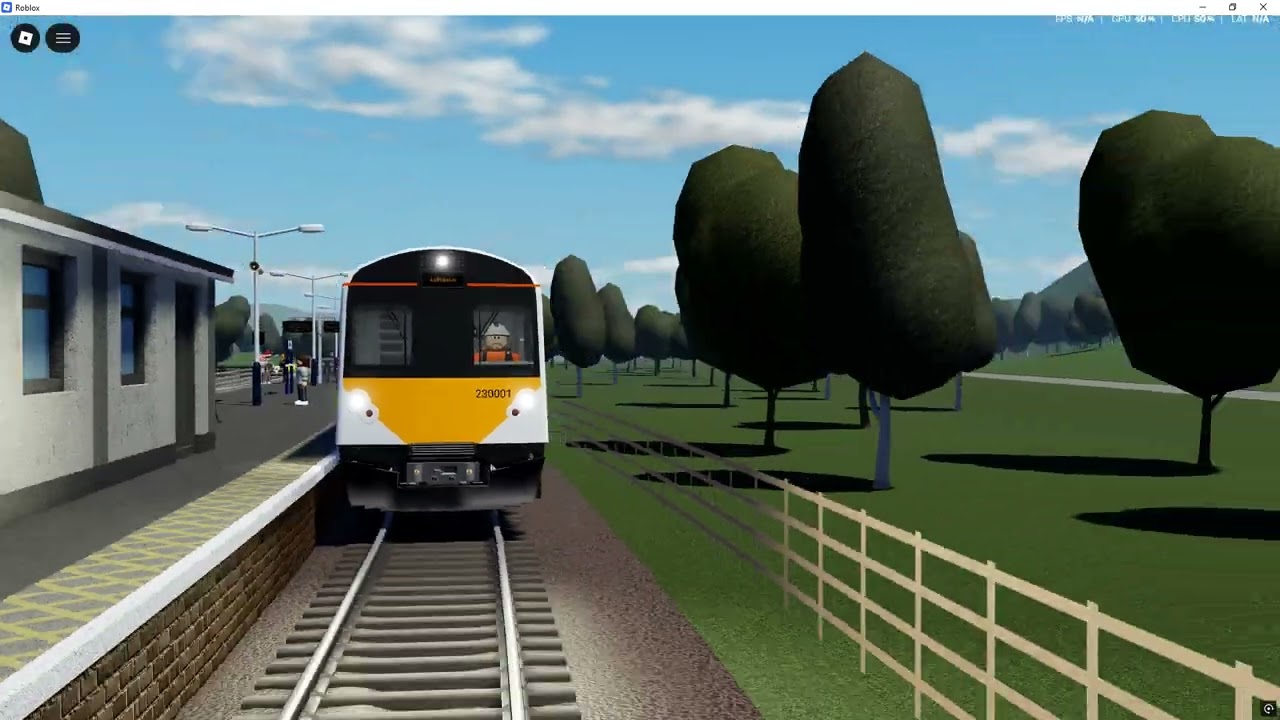 Let's drive the special class 230 route learning from victoria docks to ashdean