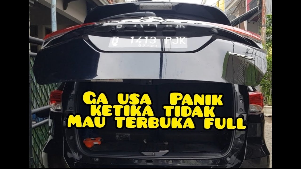 Cara Mudah Memeperbaki Pintu Belakang Fortuner Vrz | Setting / Setel Pintu Hidrolik Bagasi Vrz