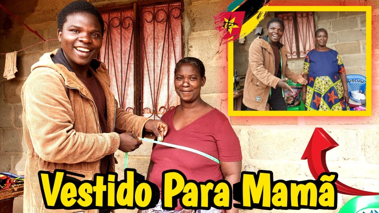 FIZ  VESTIDO PARA A MAMA