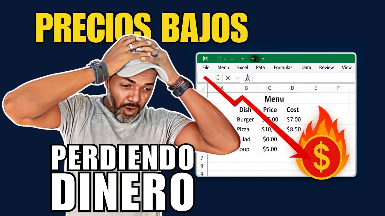 Cómo analizar costos y precios en Excel (Para no perder dinero)