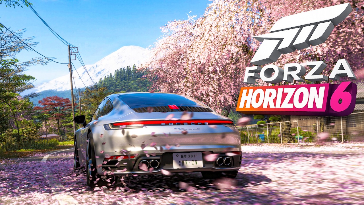 A PRIMEIRA GAMEPLAY DE FORZA HORIZON 6