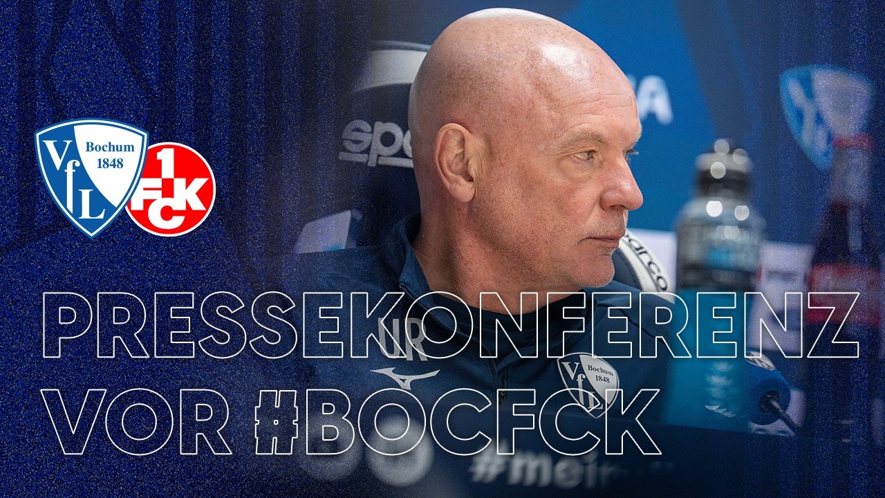 Pressekonferenz vor Kaiserslautern