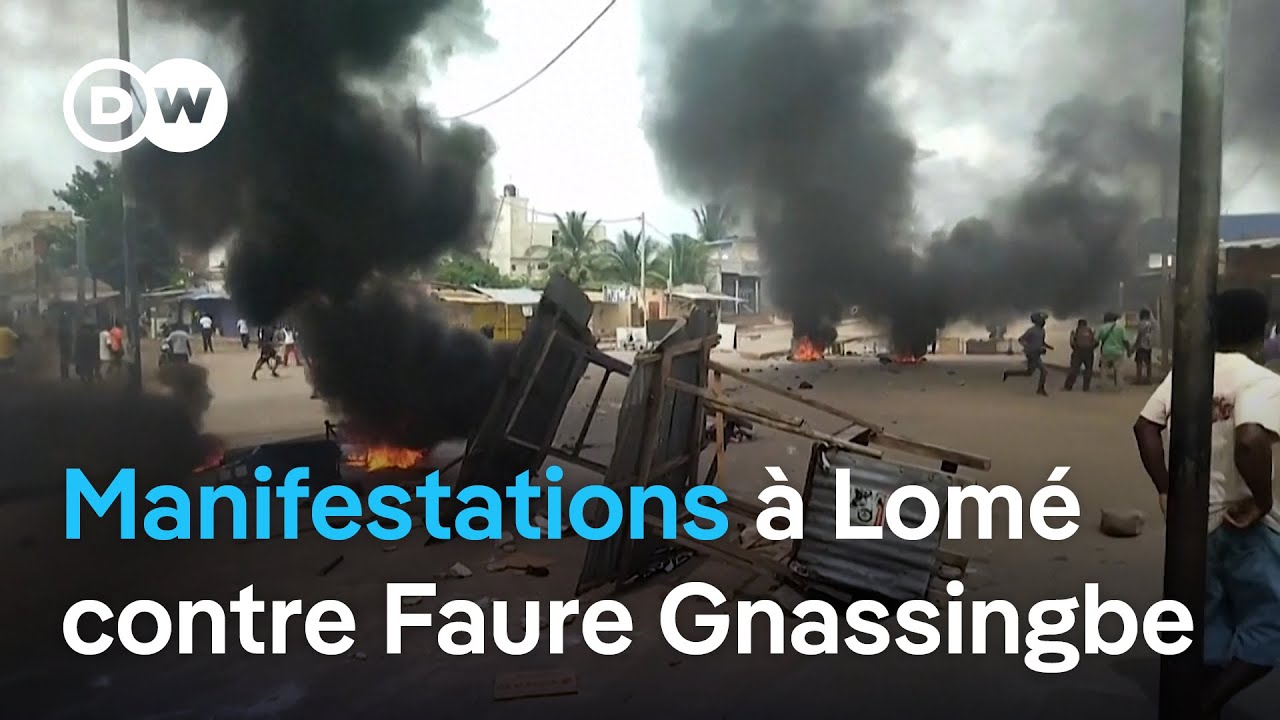 Manifestations à Lomé contre Faure Gnassingbe