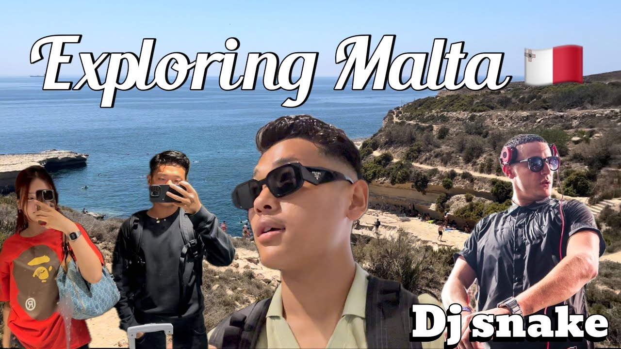 Exploring Malta 🇲🇹 | Dj snake | St Peter pool | valletta | summer vacation |