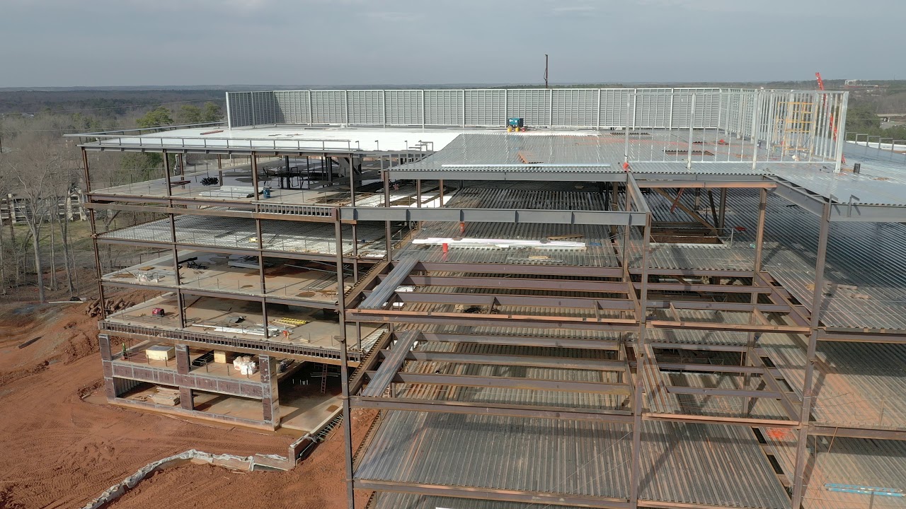 Mavic pro 2 Commercial Video of Construction Site in Raleigh, NC