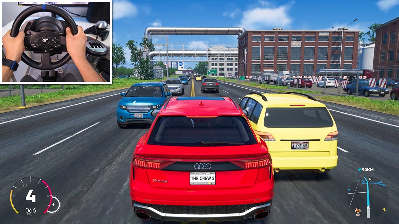 Key West To Salt Lake - The Crew 2 | Thrustmaster Steering Wheel Gameplay - Part 1