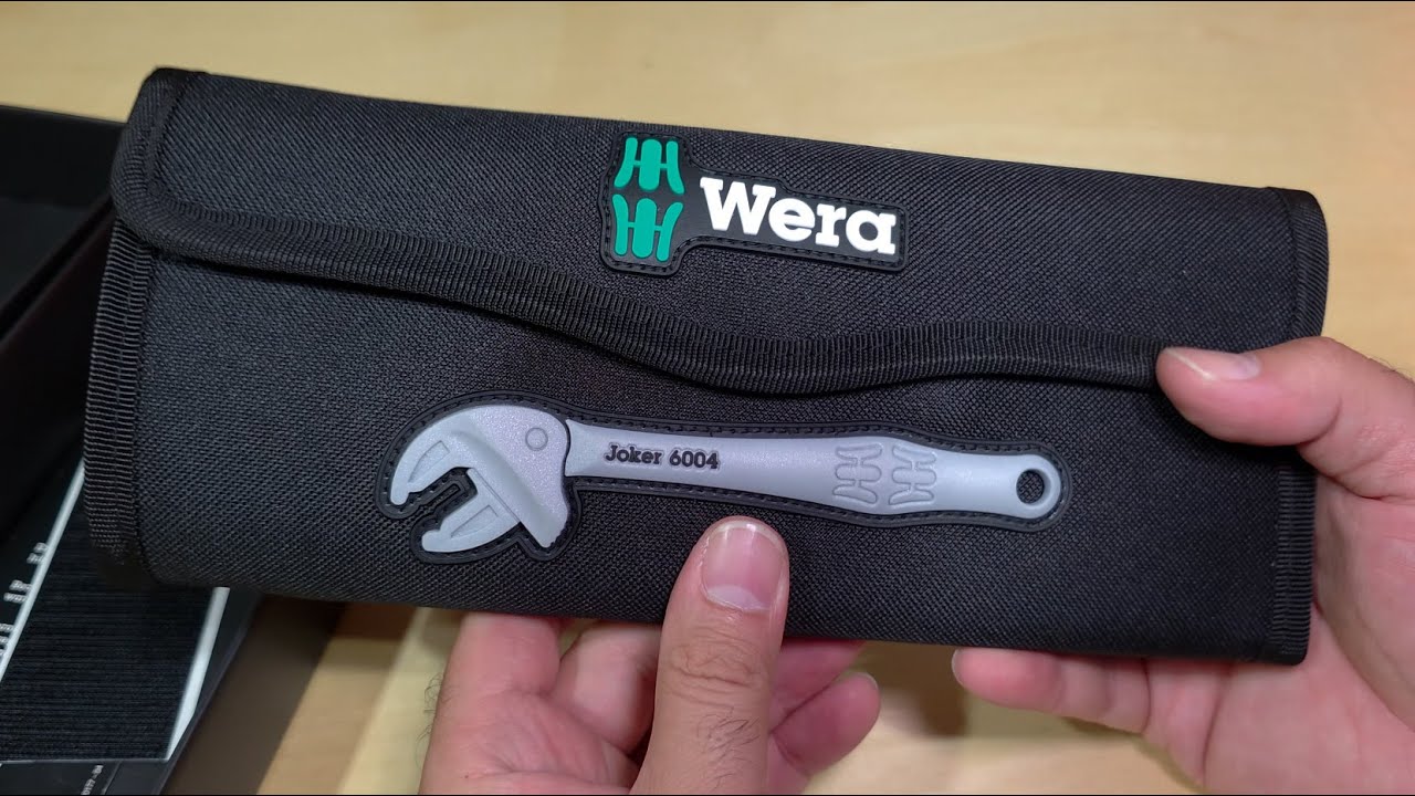Wera 6004 Joker 4 Set 1 Self setting spanner set