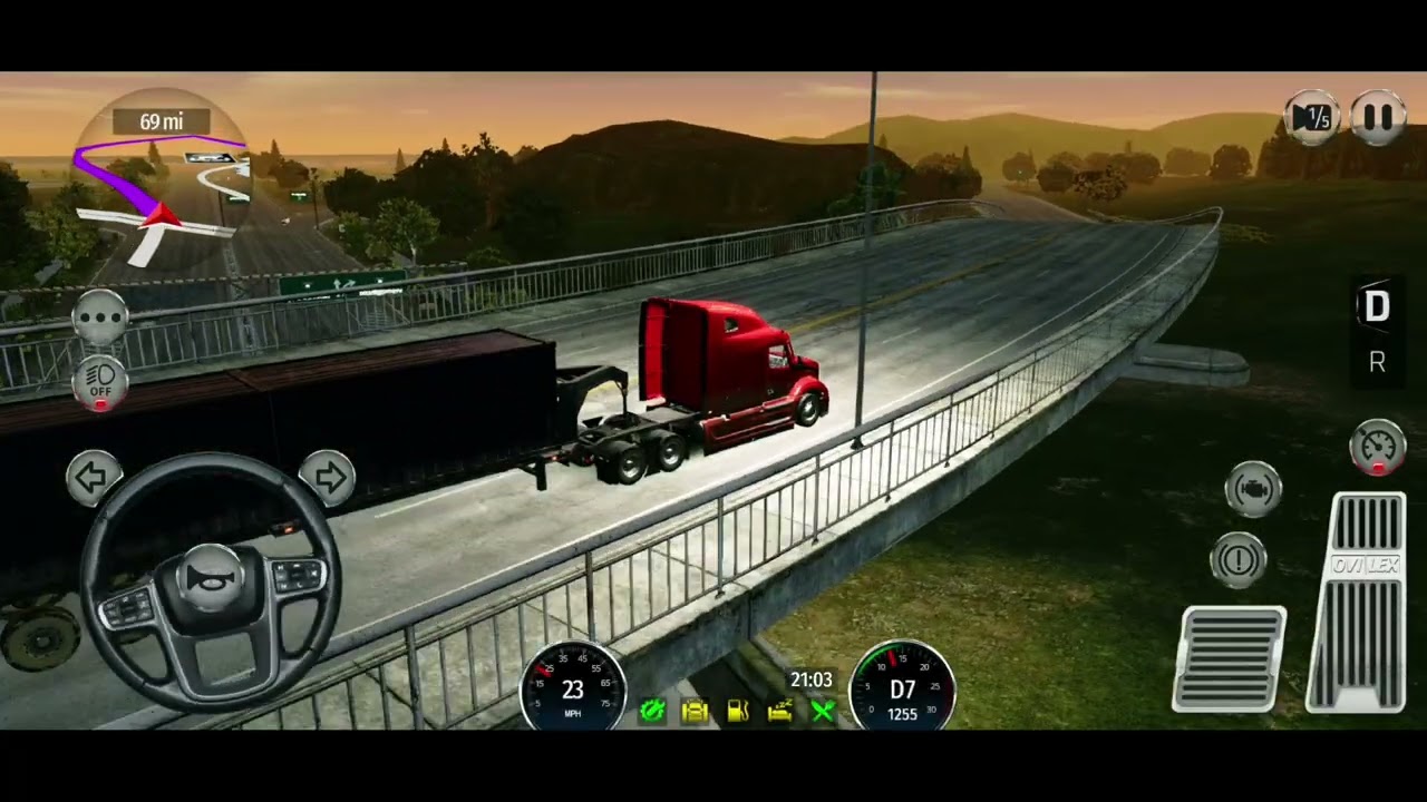 Driver Sleep Mode ON 😴 | Truck Simulator Drive USA EVO #2 Android Gameplay 