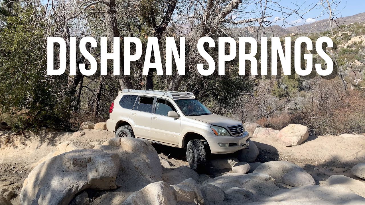 GX470 Takes On a Dangerous California Trail | Dishpan Springs