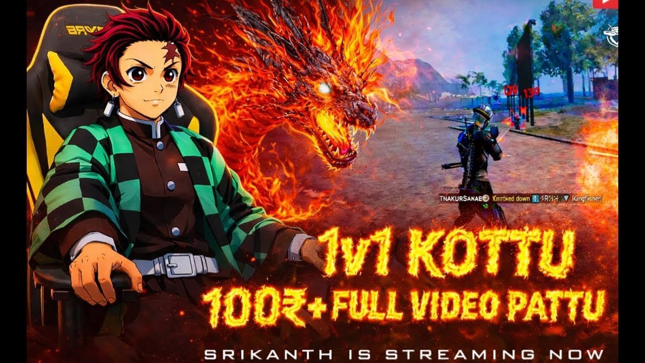 🛑 1vs1 0/4 LO KOTTU 100 PATTU 🫶🏻 FF LIVE IN TELUGU 😱 SUPPORT TELUGU STREAMER...#freefirelivetelugu