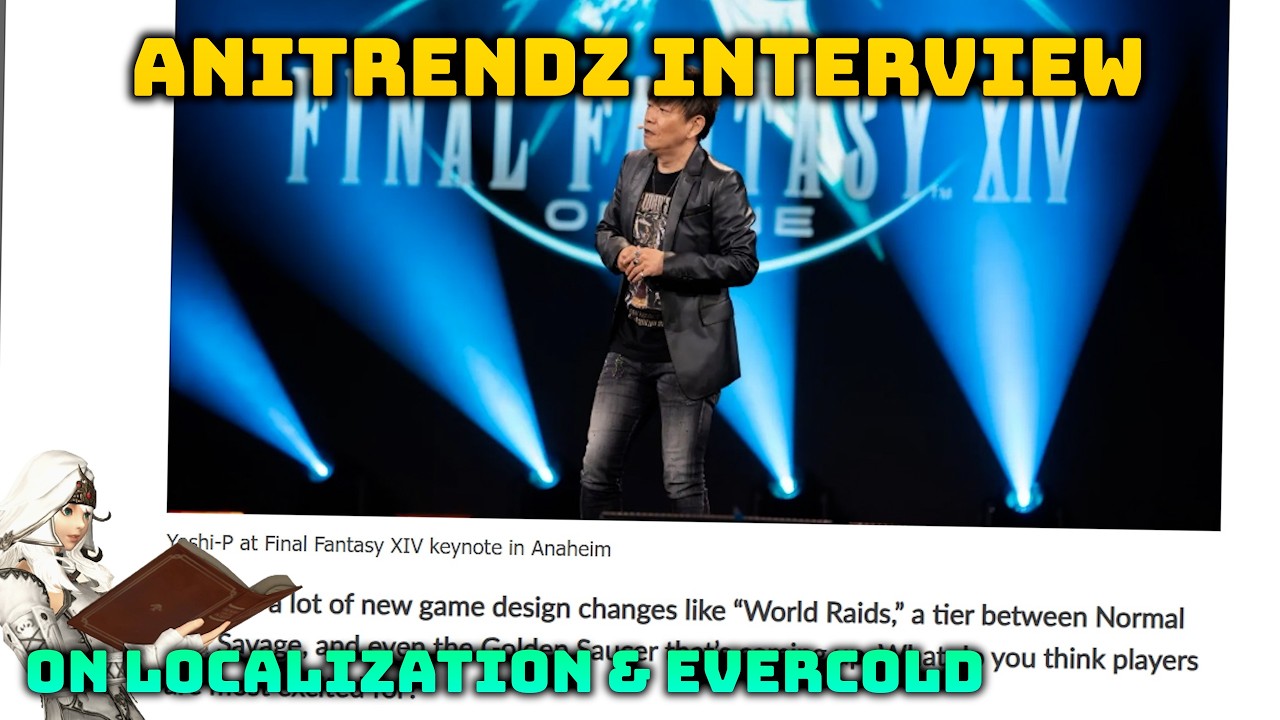 FFXIV: Интервью Anitrendz с Foxclon и Koji Fox &mdash; Evercold и локализация