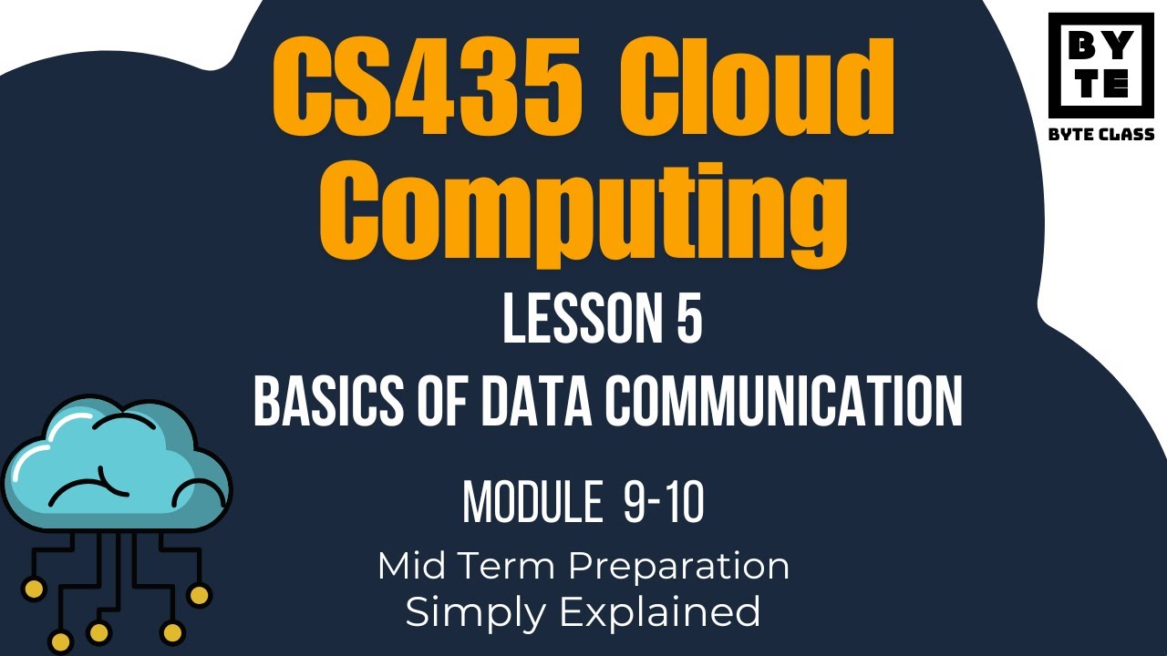 CS435 Cloud Computing | Lecture 5 | Mid Term Preparation | Byte Class