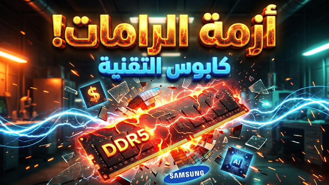 أزمة الرامات 2026: لماذا تضاعفت الأسعار 300%؟🔥🔥.. (كابوس RAMageddon)