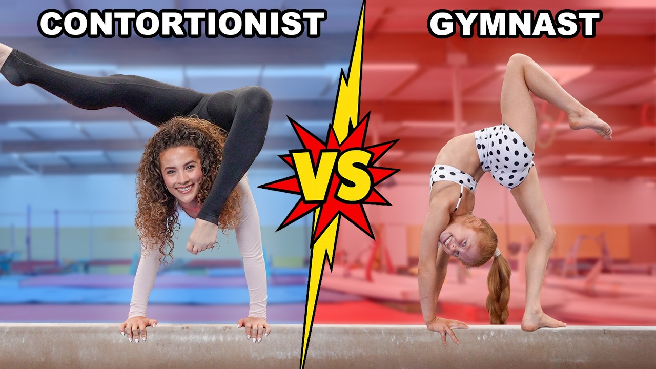 Kid VS Adult Gymnastics Competition 