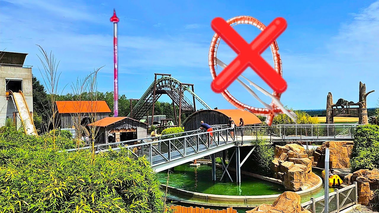 🙅 Parc du Bocasse : le meilleur parc SANS INVERSION de France ? - 100% ATTRACTIONS