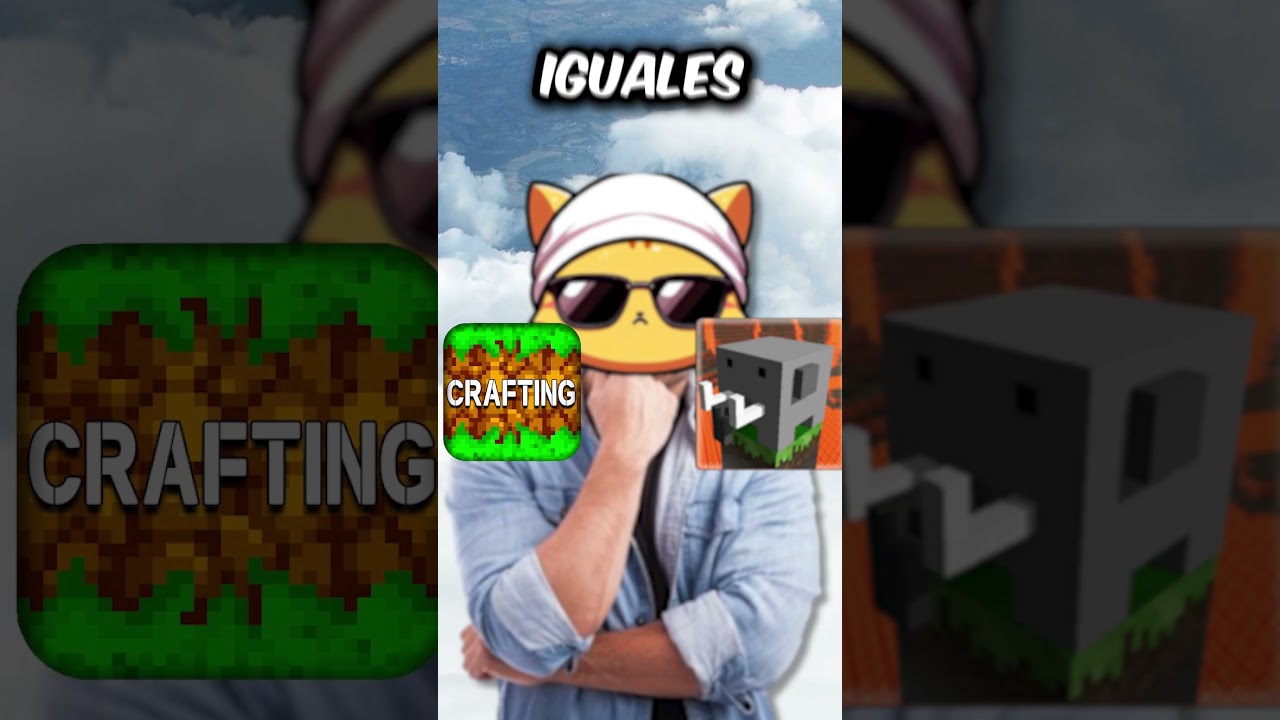 15 DIFERENCIAS entre CRAFTING AND BUILDING y CRAFTMAN😯