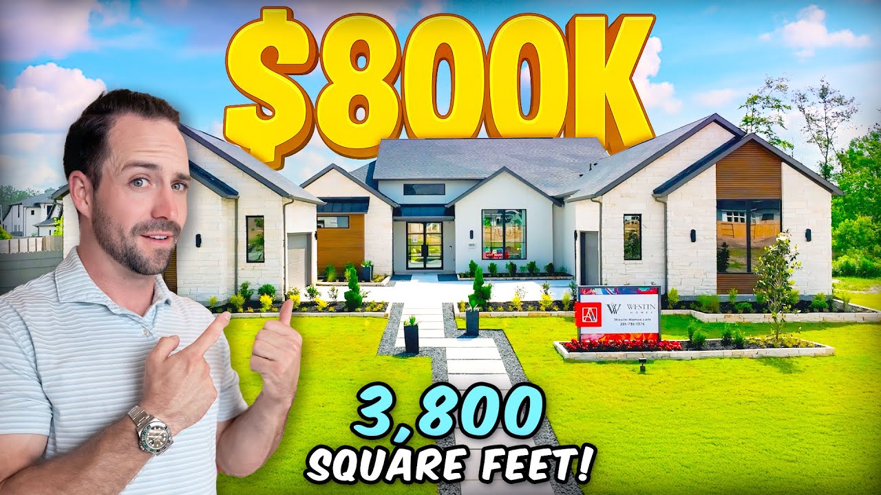We FOUND The Nicest $800K Home In Houston Texas! NOT CLICKBAIT
