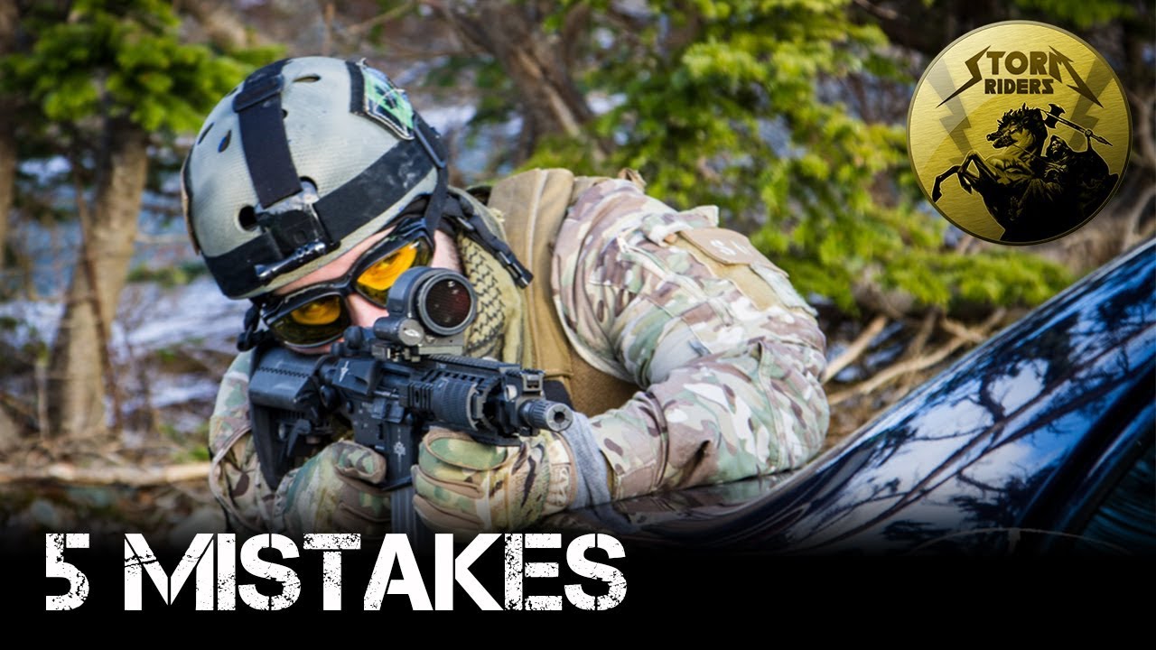 5 Common Airsoft Mistakes