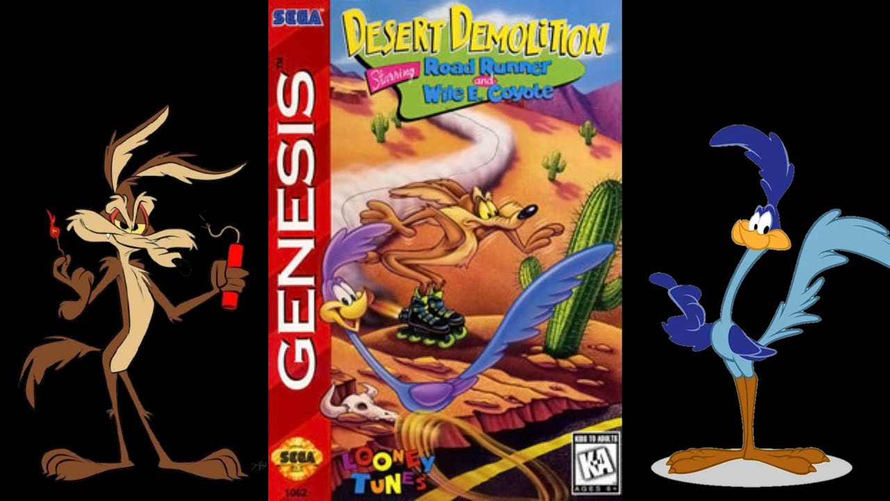 Desert Demolition прохождение (Sega MD)