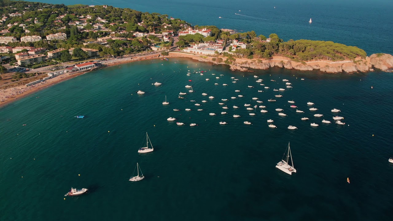 S'Agaró drone footage in 4K